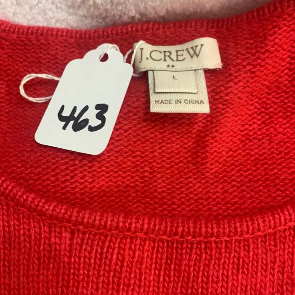 EUC J CREW SWEATER SIZE L